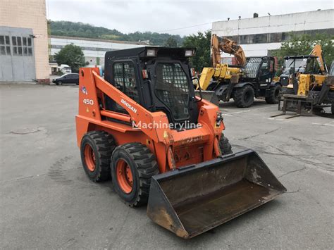 doosan 450 plus skid steer loader|doosan 450 loader specs.